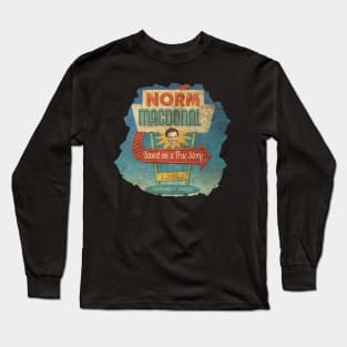 Norm Macdonald Vintage Long Sleeve T-Shirt